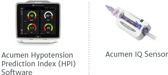 Acumen&nbsp;Hypotension Prediction Index (HPI) Software, Acumen&nbsp;IQ Sensor